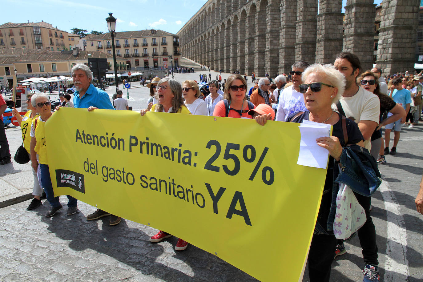 Clamor en Segovia por la sanidad pública