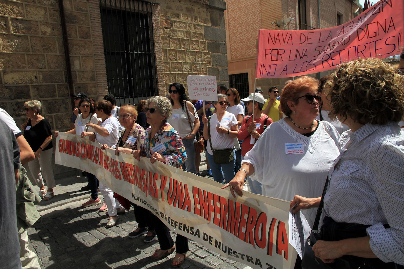 Clamor en Segovia por la sanidad pública