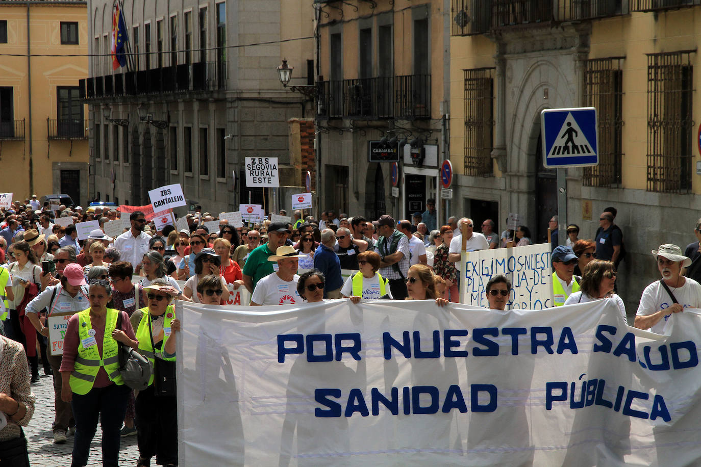 Clamor en Segovia por la sanidad pública