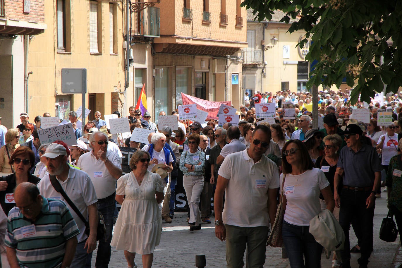 Clamor en Segovia por la sanidad pública