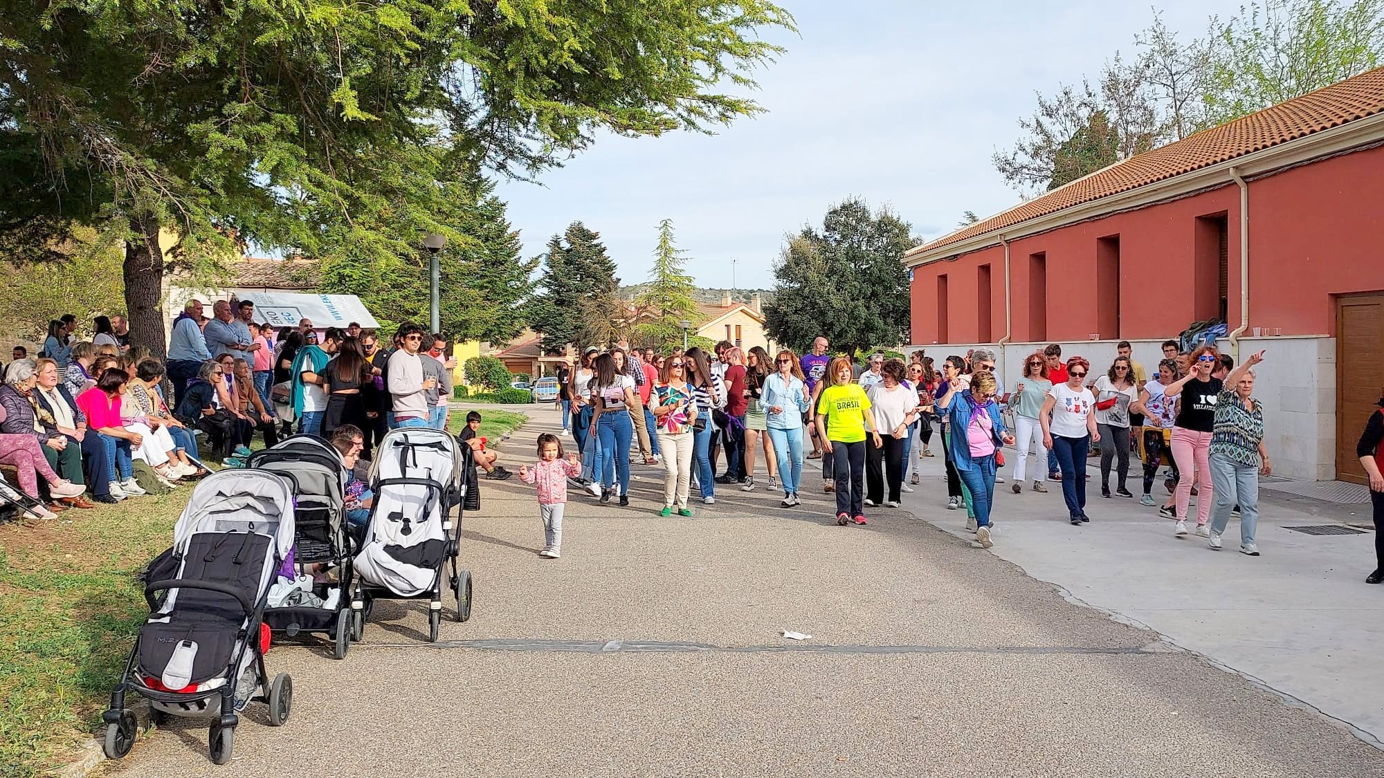 Pasear entre lilas en Villaviudas