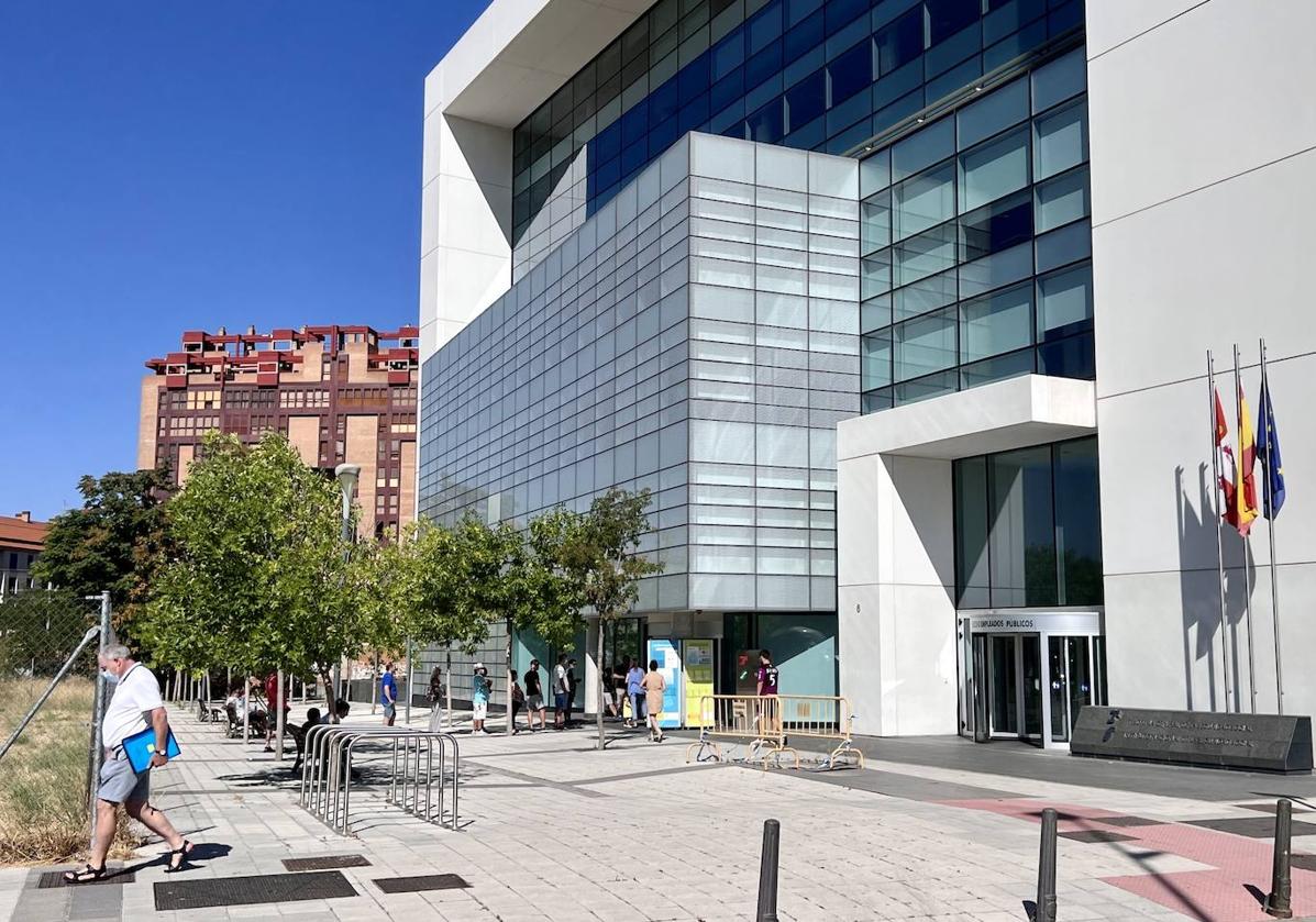 Oficinas centrales de la Seguridad Social en Valladolid.