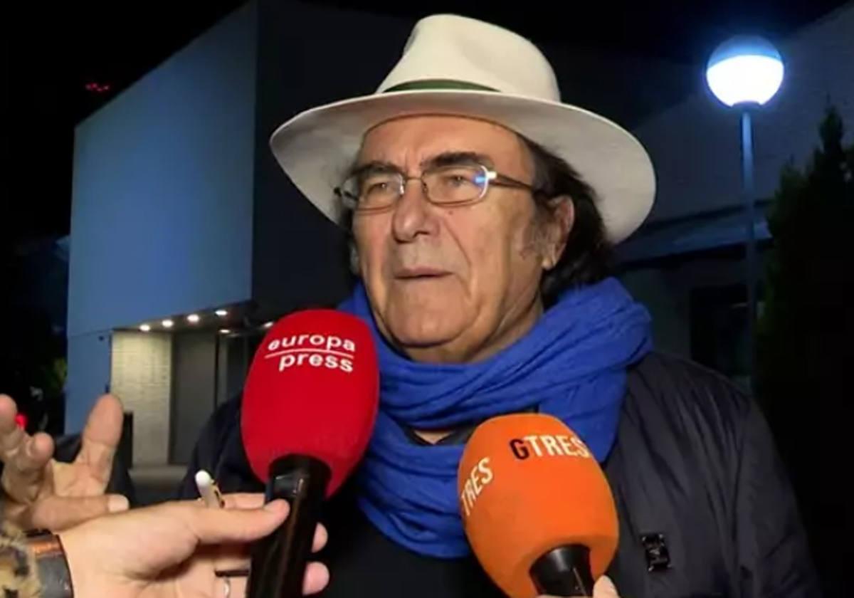 El cantante italiano Al Bano.