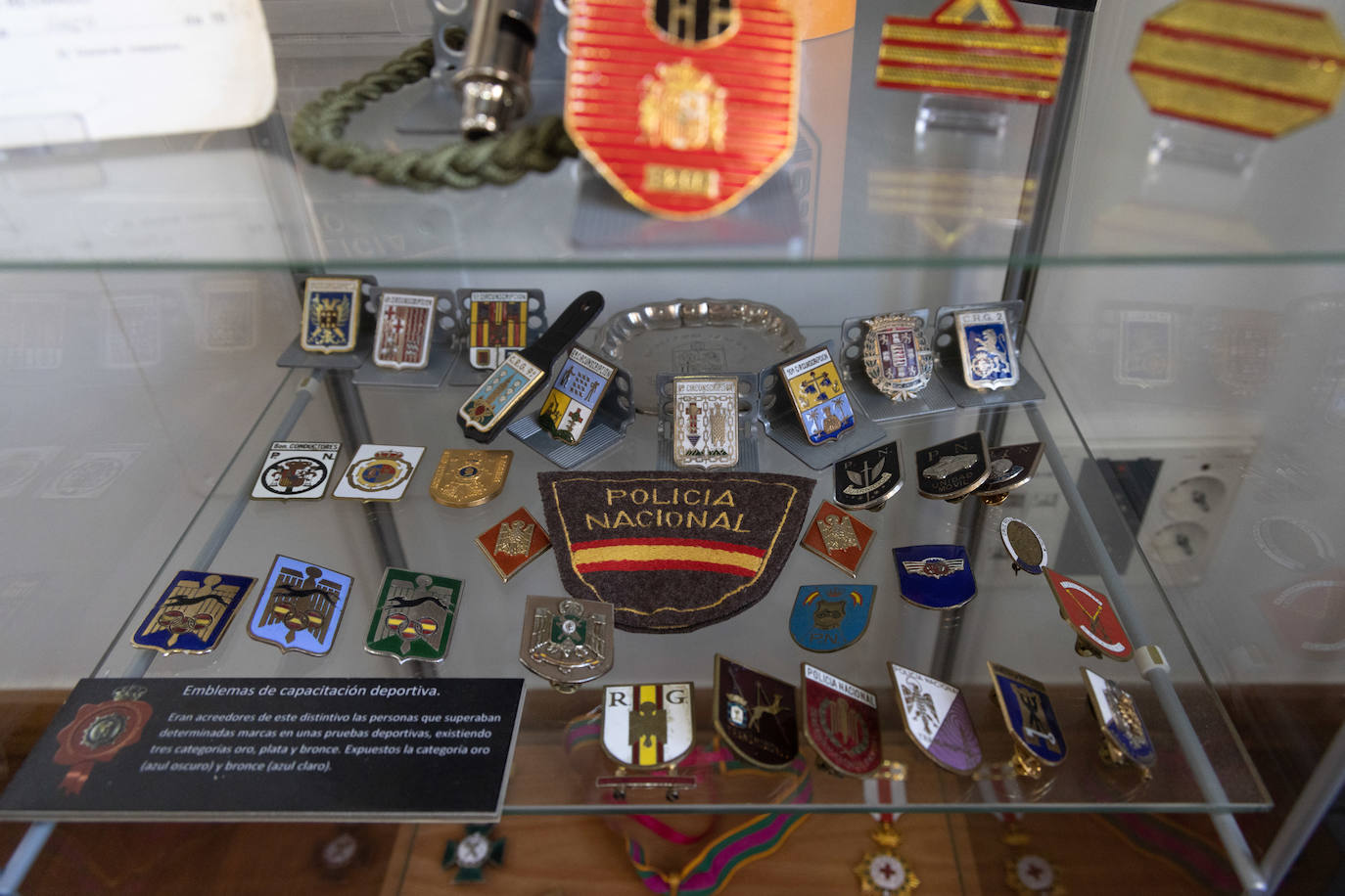 Imágenes del Museo de la Policía Nacional en la Comisaría de Parquesol