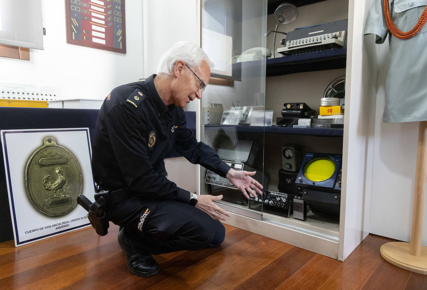 Imágenes del Museo de la Policía Nacional en la Comisaría de Parquesol