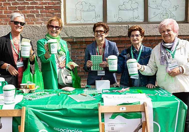 Jornada de cuestación celebrada este jueves en Valladolid.