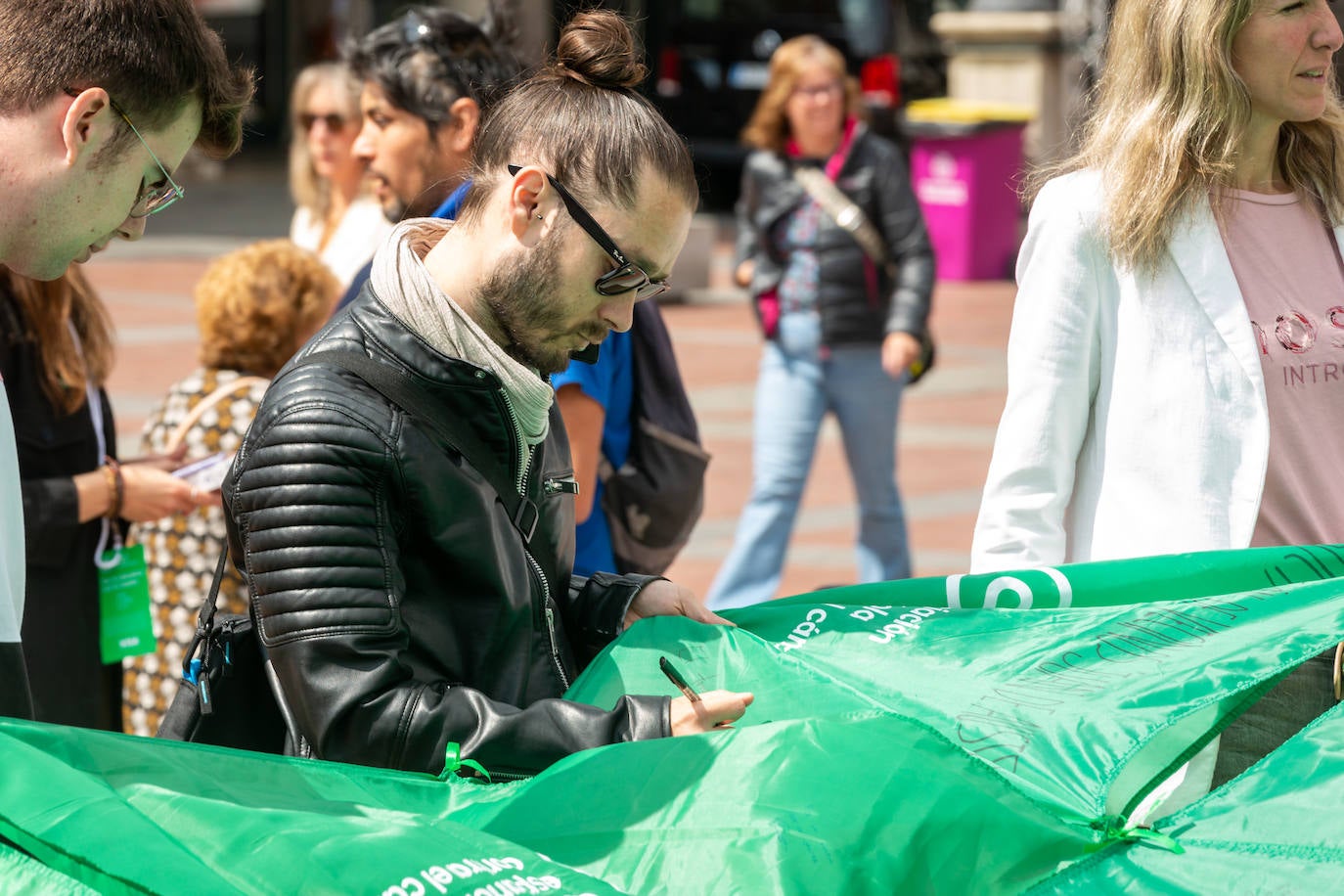 Día de la cuestación organizado por la Asociación Española contra el Cáncer