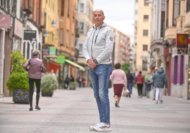 Fabián Díez, comerciantes de la calle Mantería.