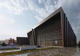 Recreación del diseño exterior que se quiere dar a la villa de La Tejada.