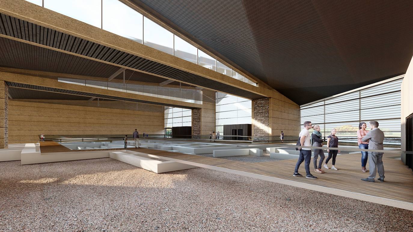 Proyecto de diseño interior de la villa romana de La Tejada.