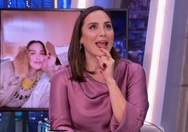 Tamara Falcó en 'El Hormiguero'.