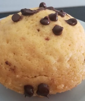 Imagen secundaria 2 - Muffins de chocolate en cinco minutos