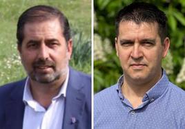 Benjamín Cerezo (PP) y Pablo Martín (PSOE), candidatos a la Alcaldía de Riaza.