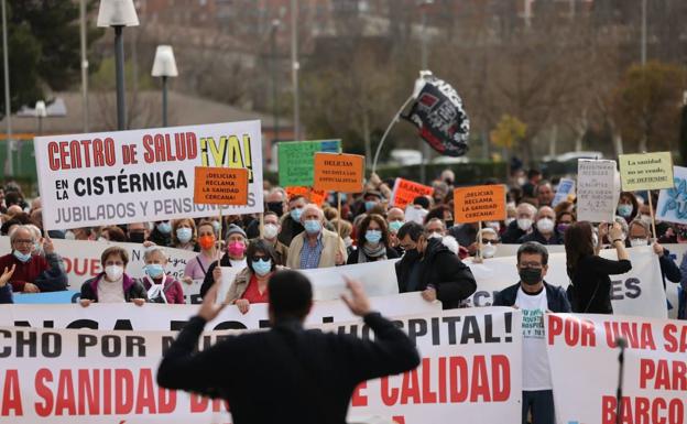 Imagen de archivo de una manifestación sanitaria.