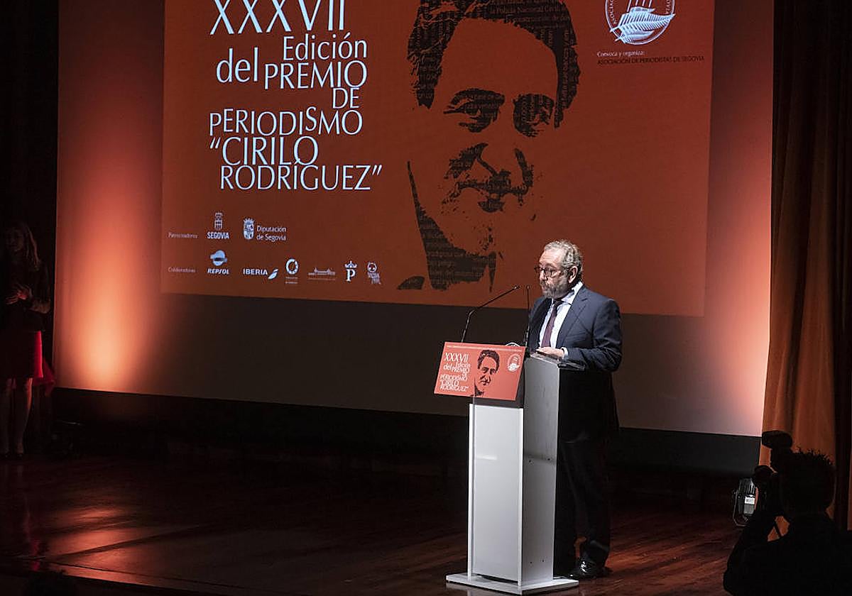 Gala de entrega del premio Cirilo Rodríguez en 2022.
