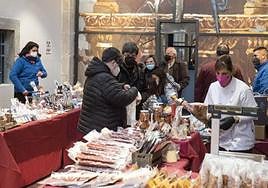 Feria del comercio segoviano, en una imagen de archivo.