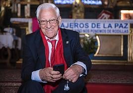 El Padre Ángel estará este martes en la localidad palentina de Guardo.