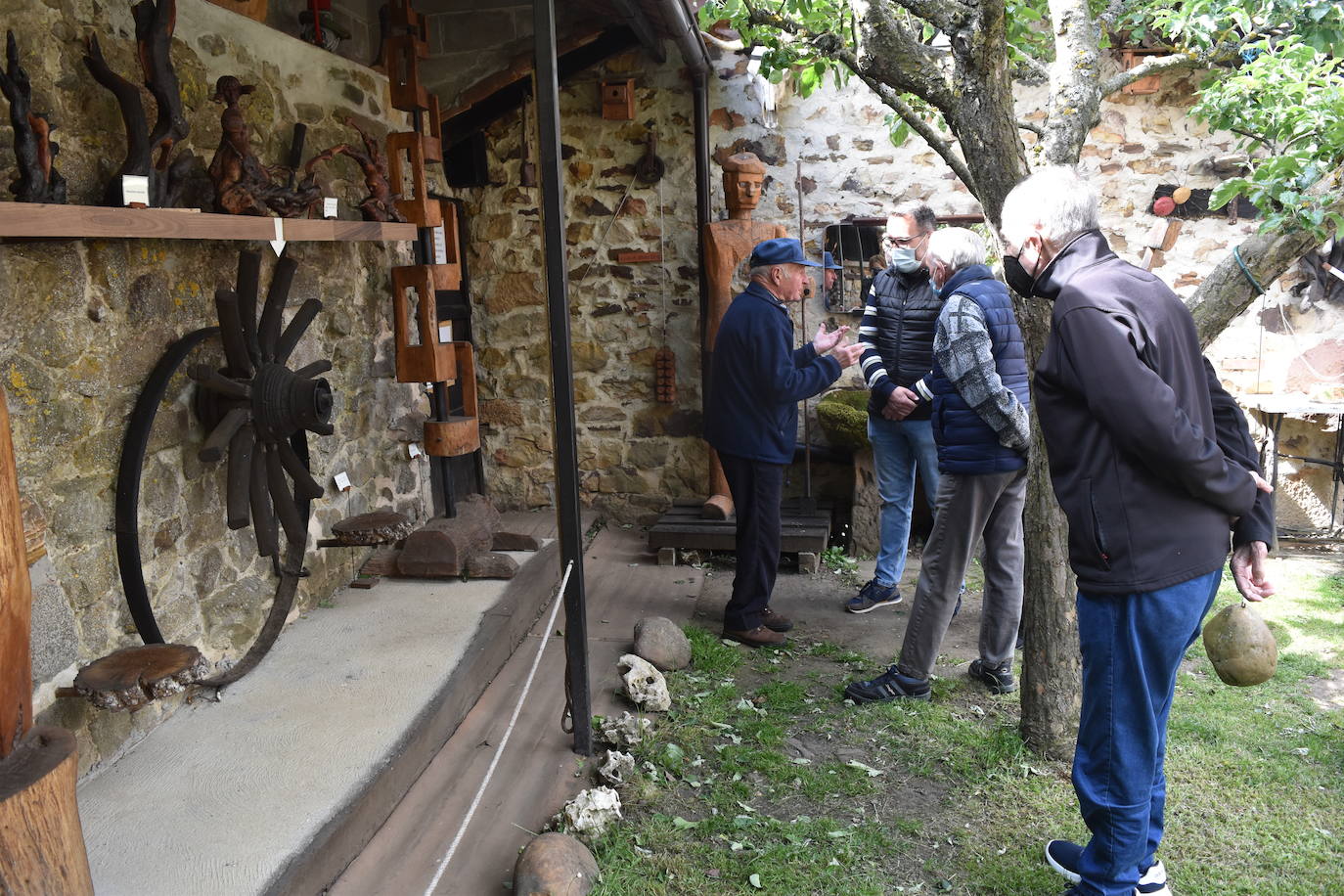 El museo de las tallas de madera de Villabellaco