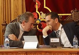 Urbano Revilla y Mario Simón, de Ciudadanos.