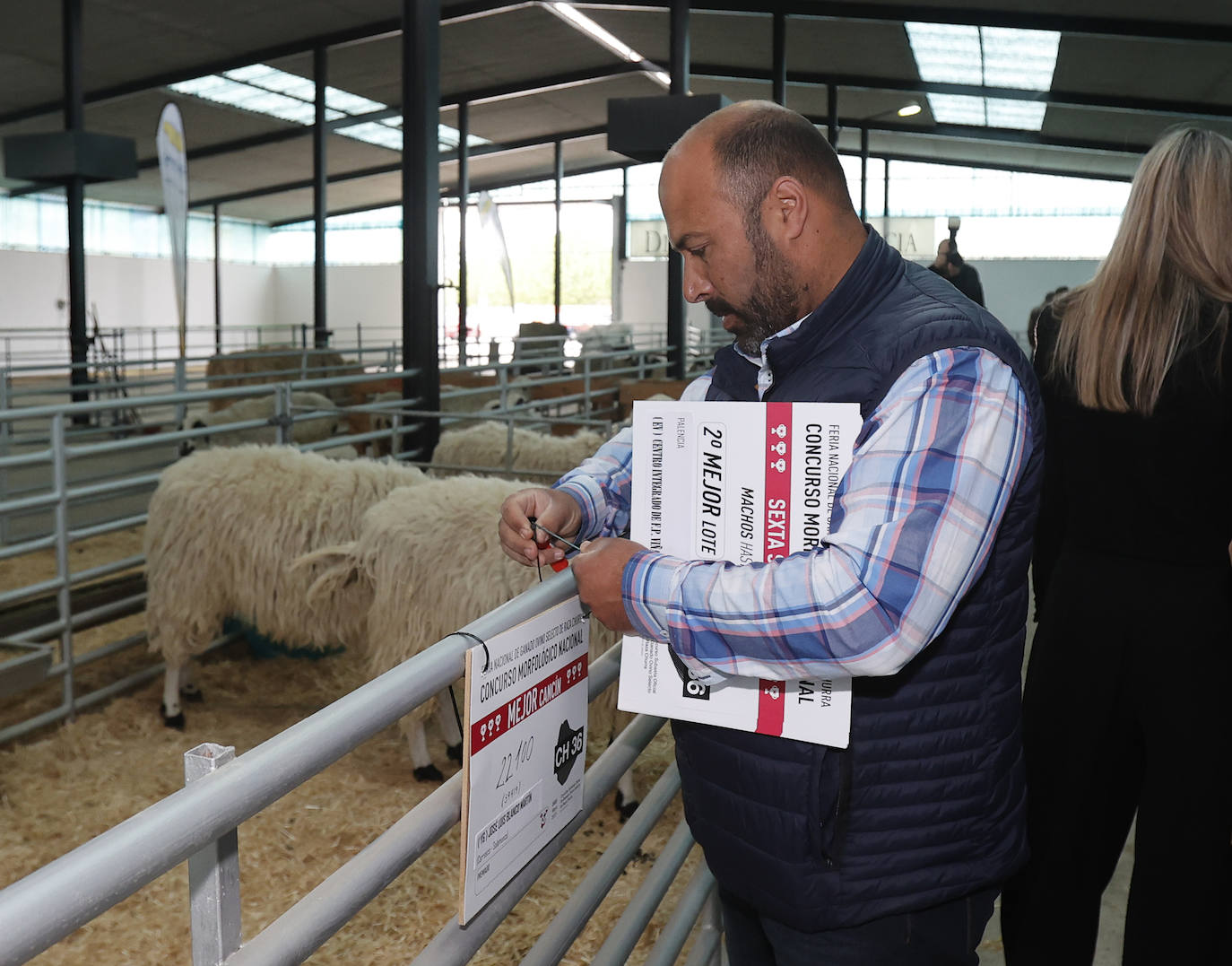 Feria Nacional de Ganado Ovino Selecto de Raza Churra en Palencia