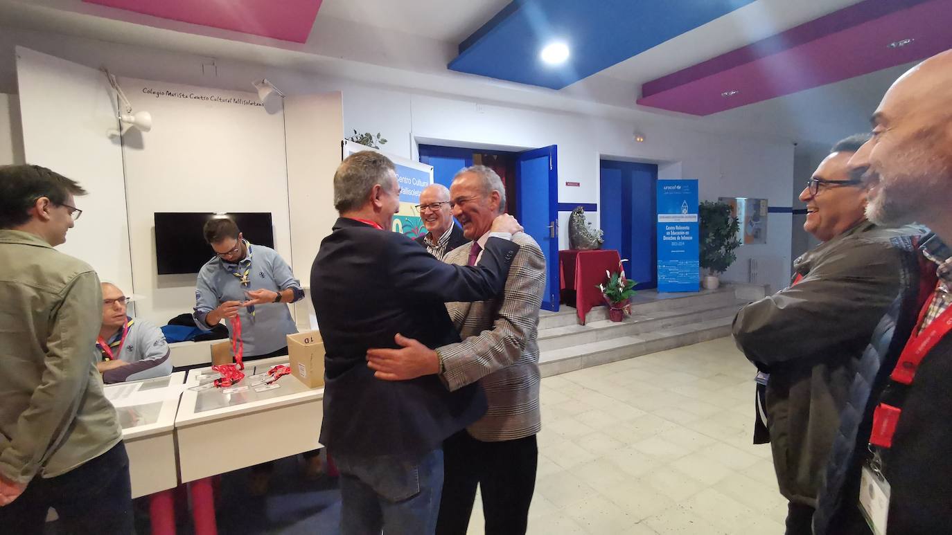 Reencuentro de antiguos alumnos del Maristas CCV