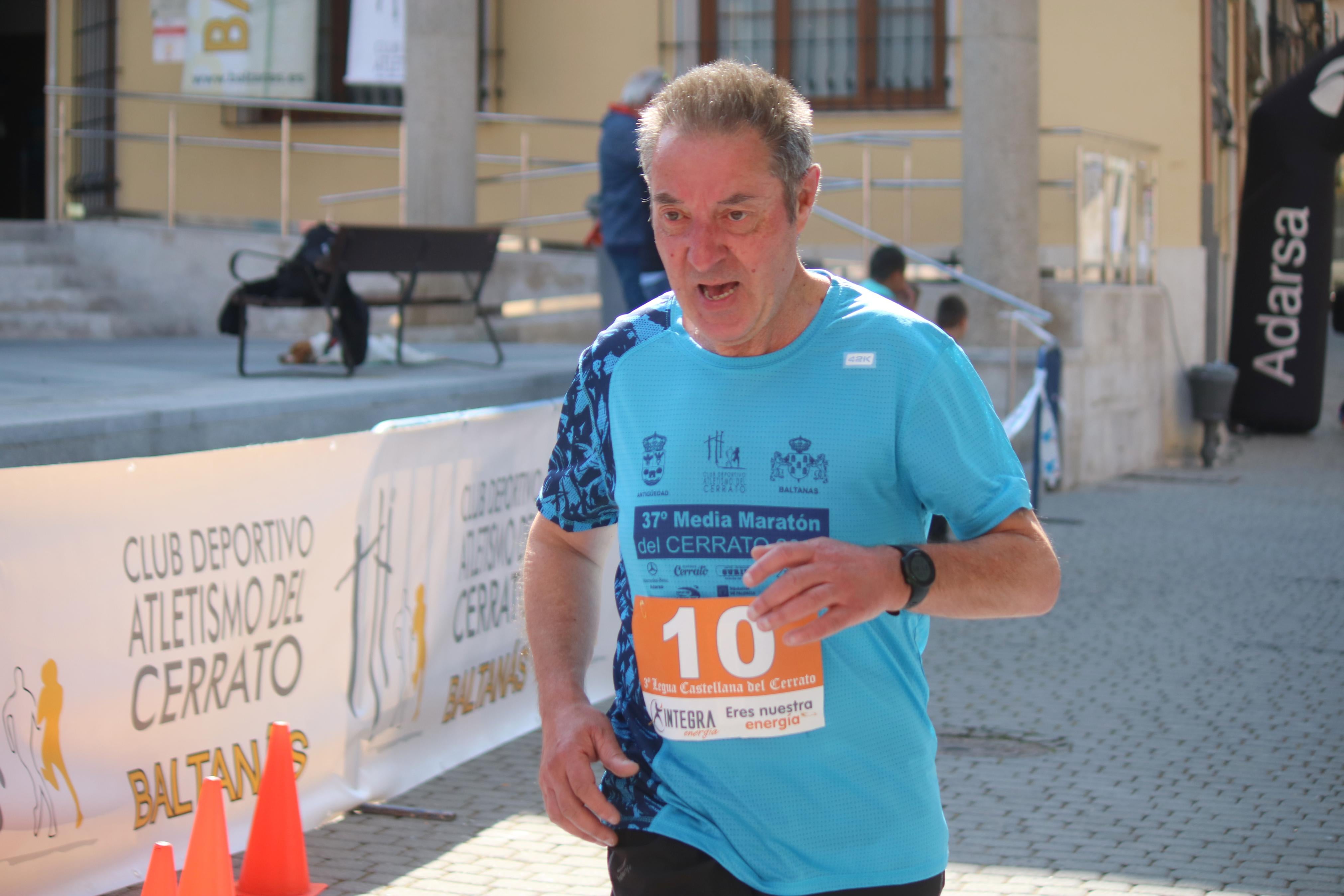 Pablo Marcos y Alicia Diago, vencedores de la IV Legua Castellana del Cerrato