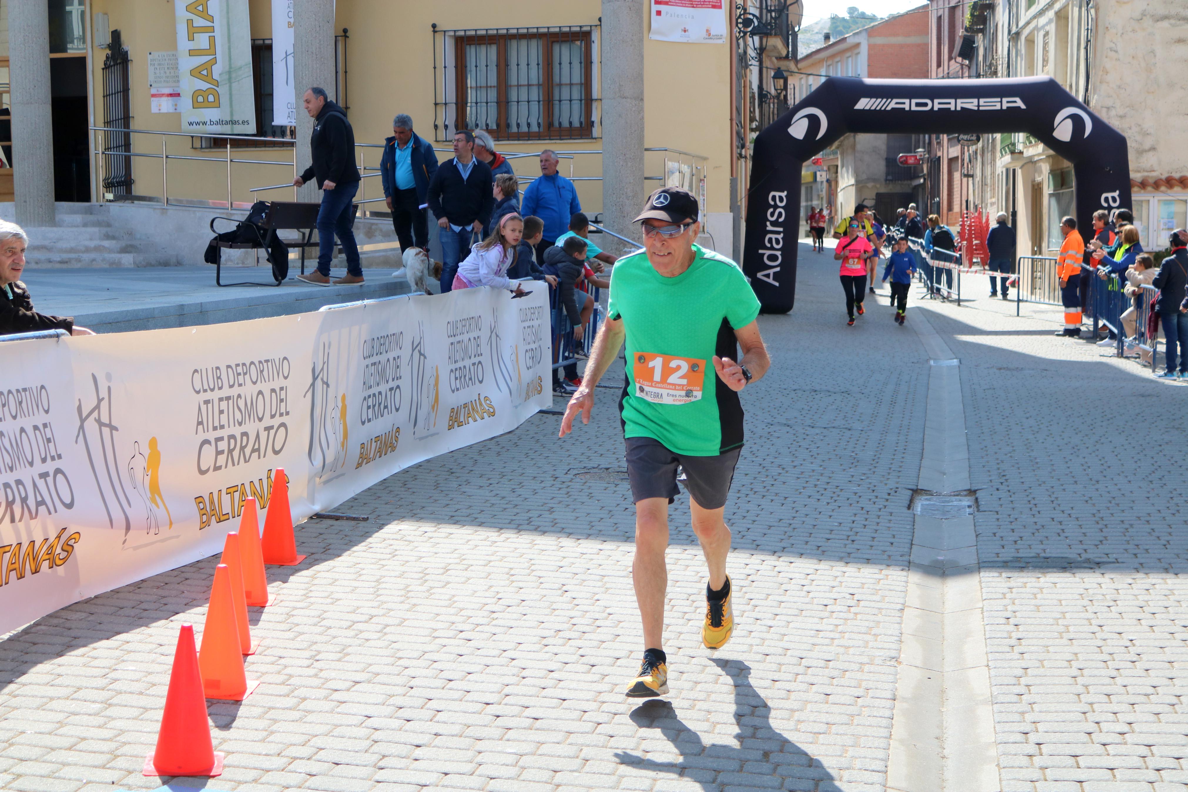 Pablo Marcos y Alicia Diago, vencedores de la IV Legua Castellana del Cerrato