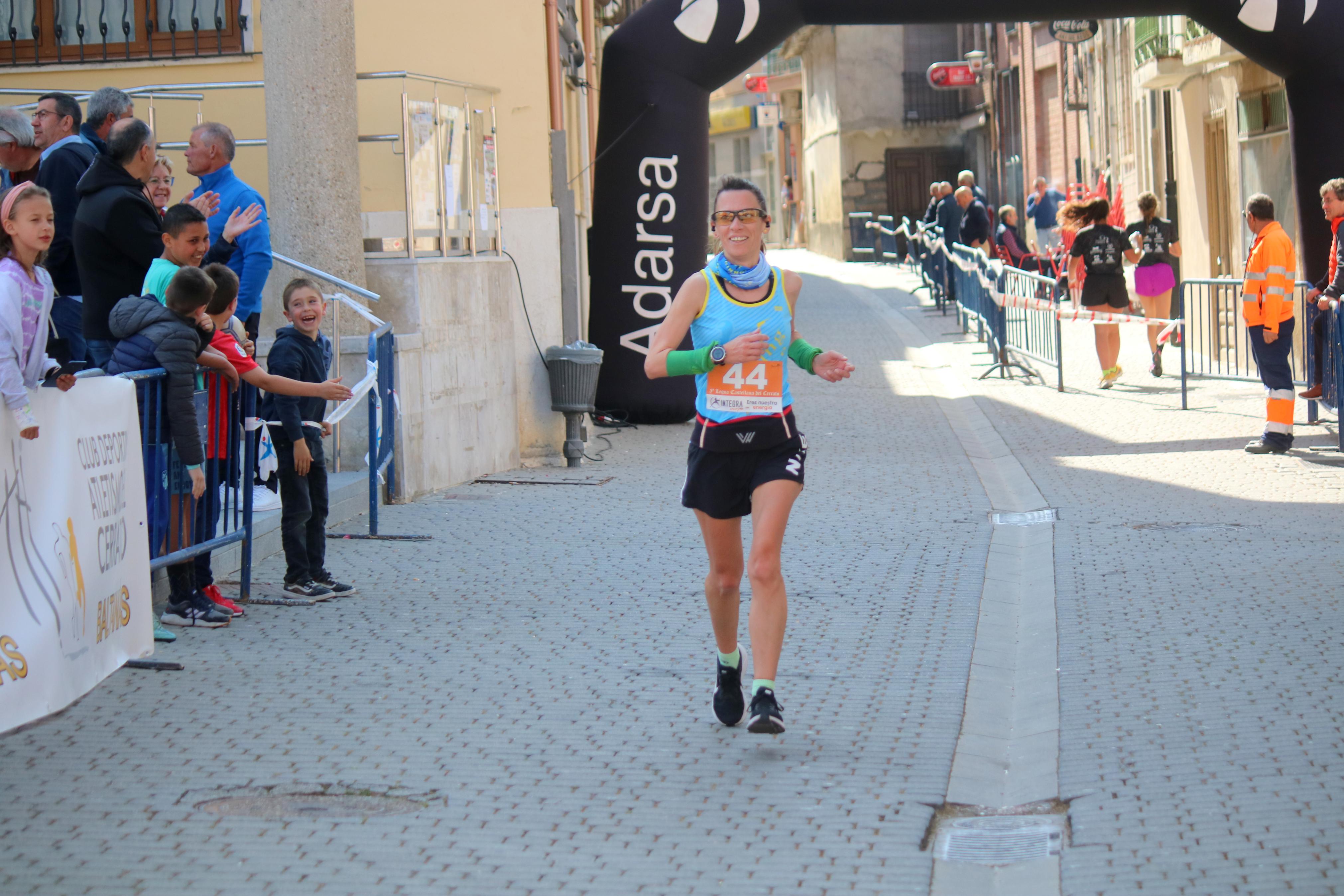 Pablo Marcos y Alicia Diago, vencedores de la IV Legua Castellana del Cerrato