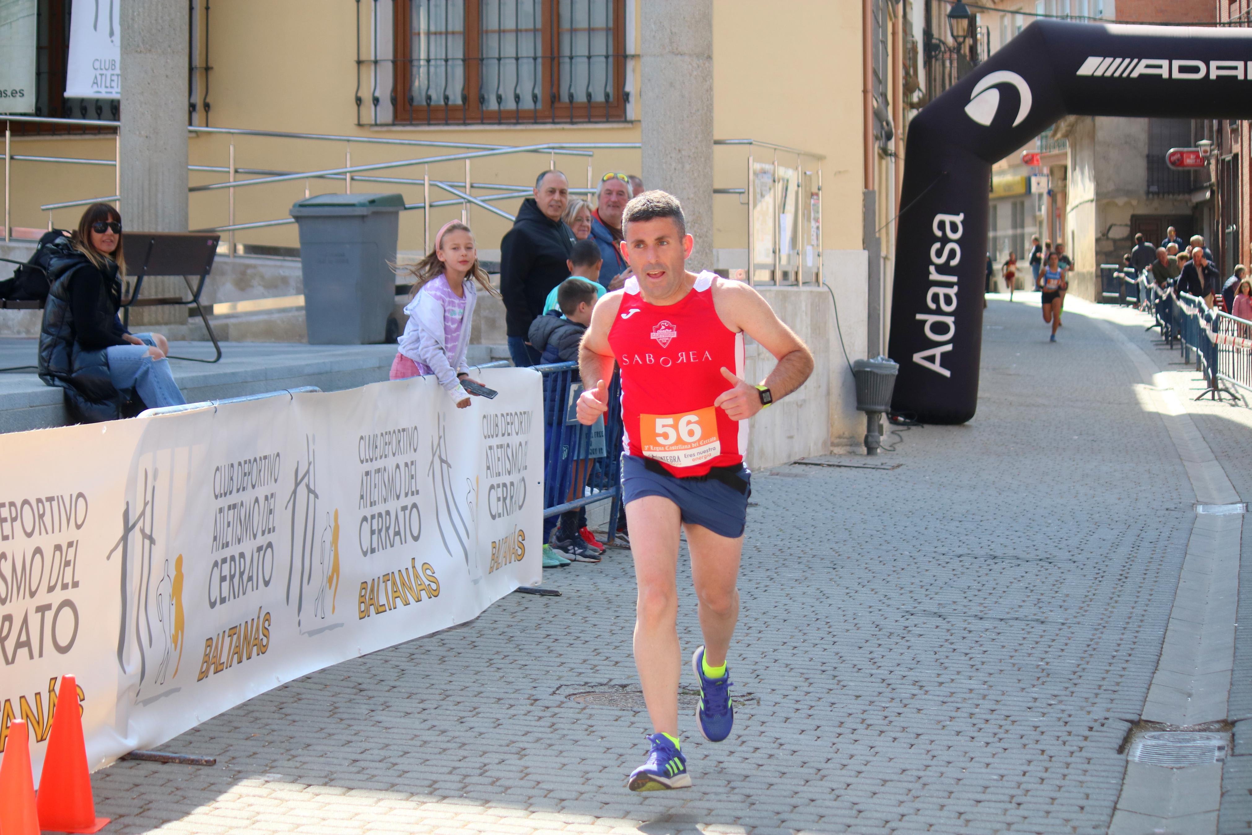 Pablo Marcos y Alicia Diago, vencedores de la IV Legua Castellana del Cerrato