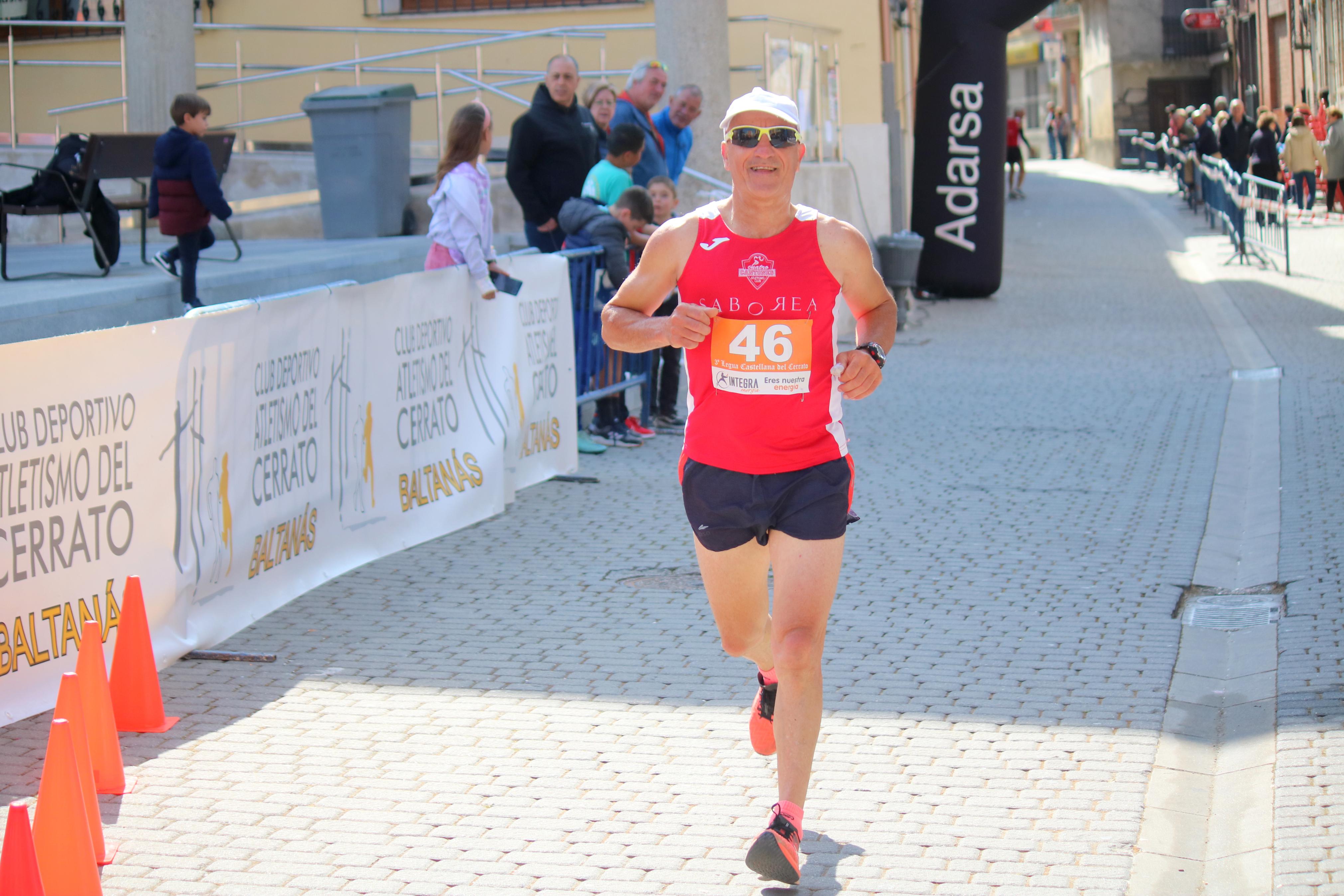 Pablo Marcos y Alicia Diago, vencedores de la IV Legua Castellana del Cerrato