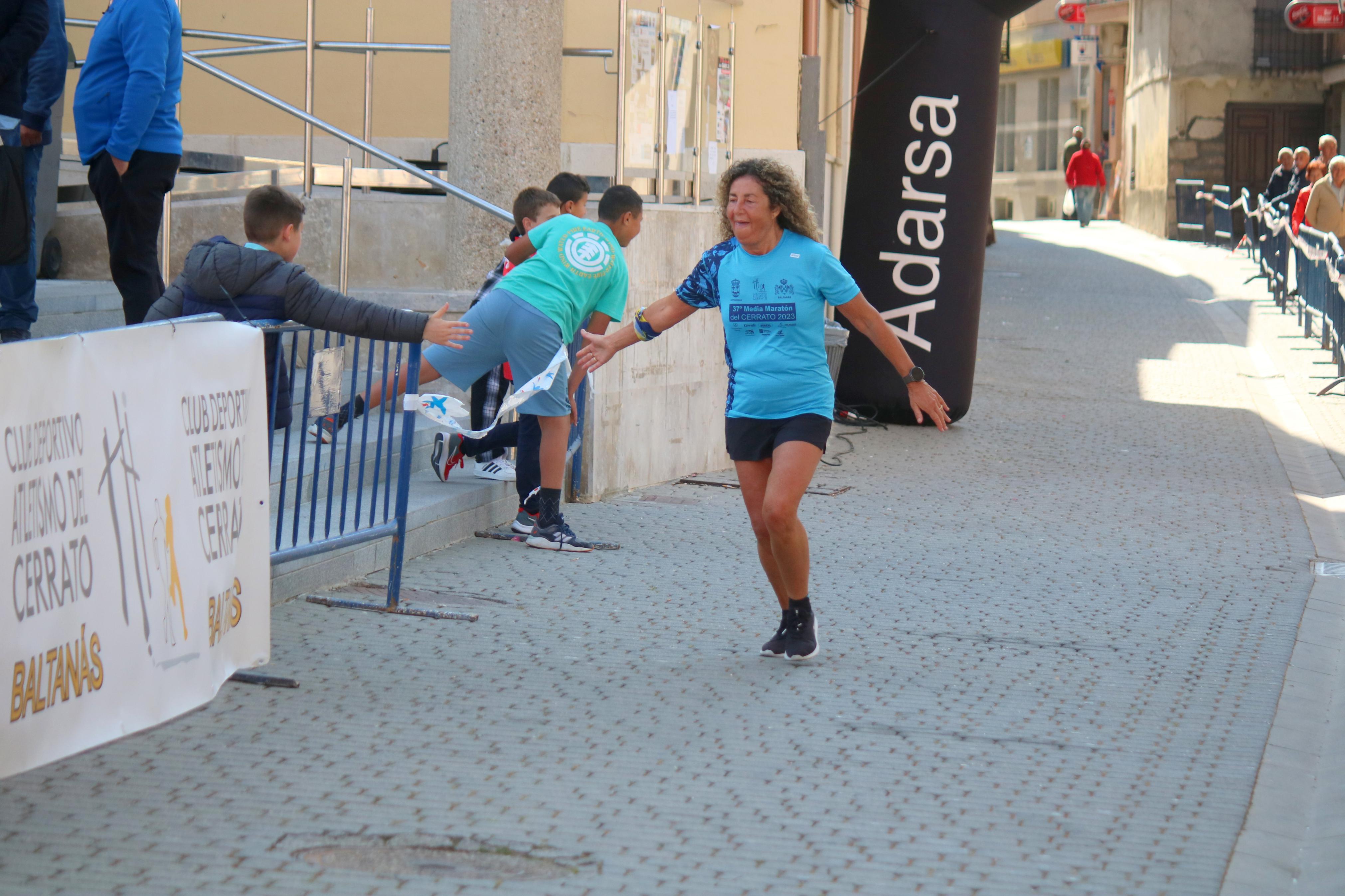 Pablo Marcos y Alicia Diago, vencedores de la IV Legua Castellana del Cerrato