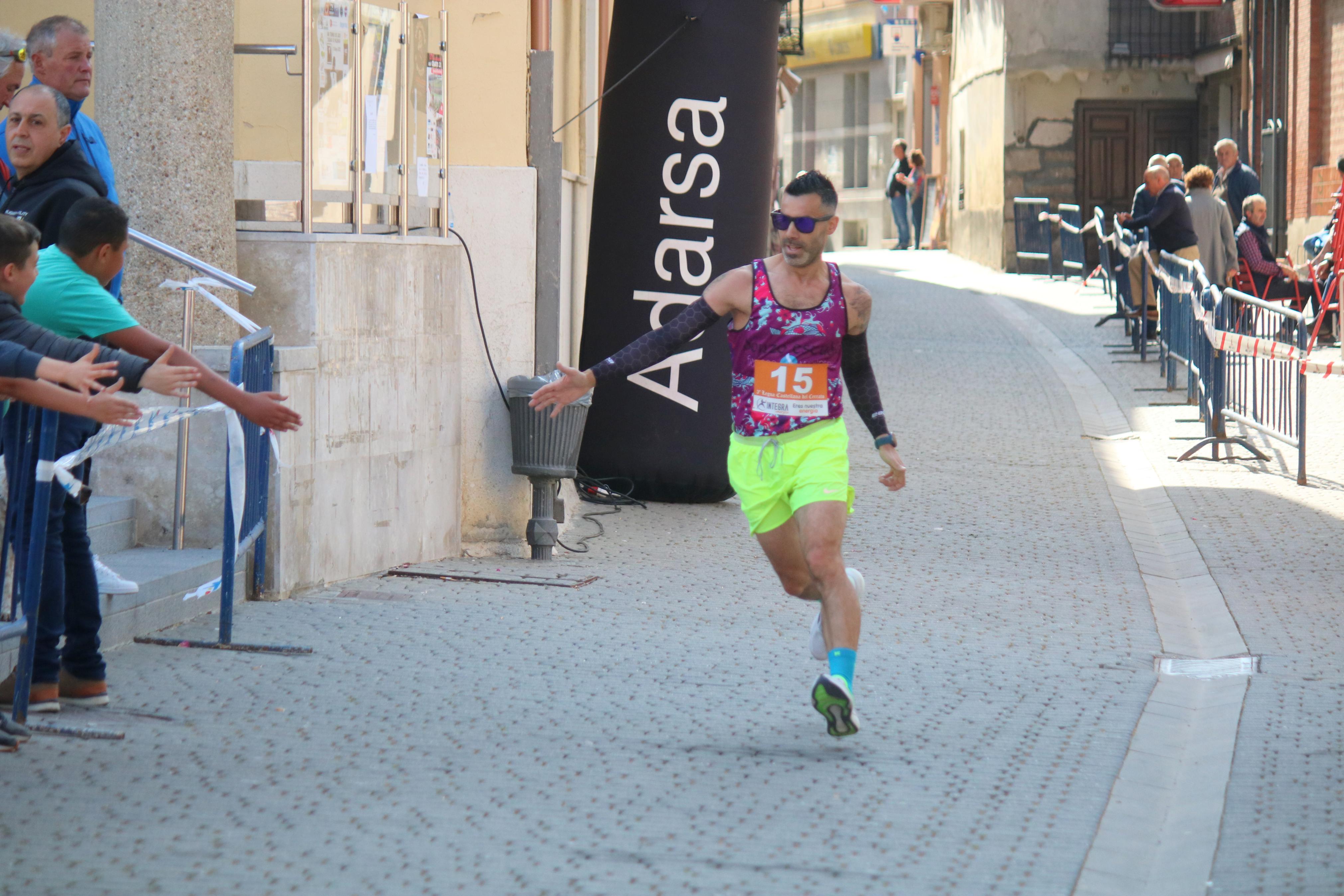 Pablo Marcos y Alicia Diago, vencedores de la IV Legua Castellana del Cerrato