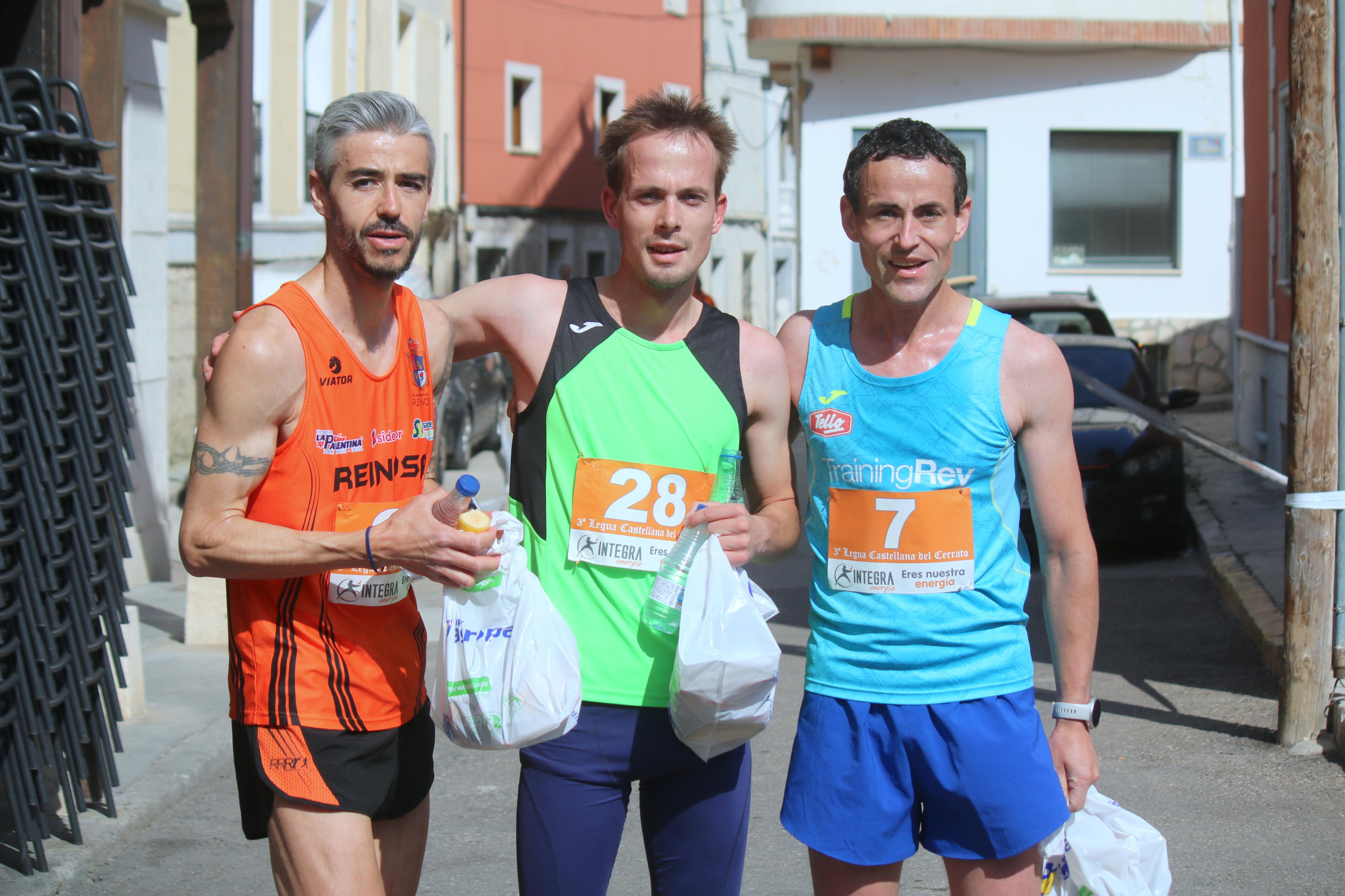 Pablo Marcos y Alicia Diago, vencedores de la IV Legua Castellana del Cerrato