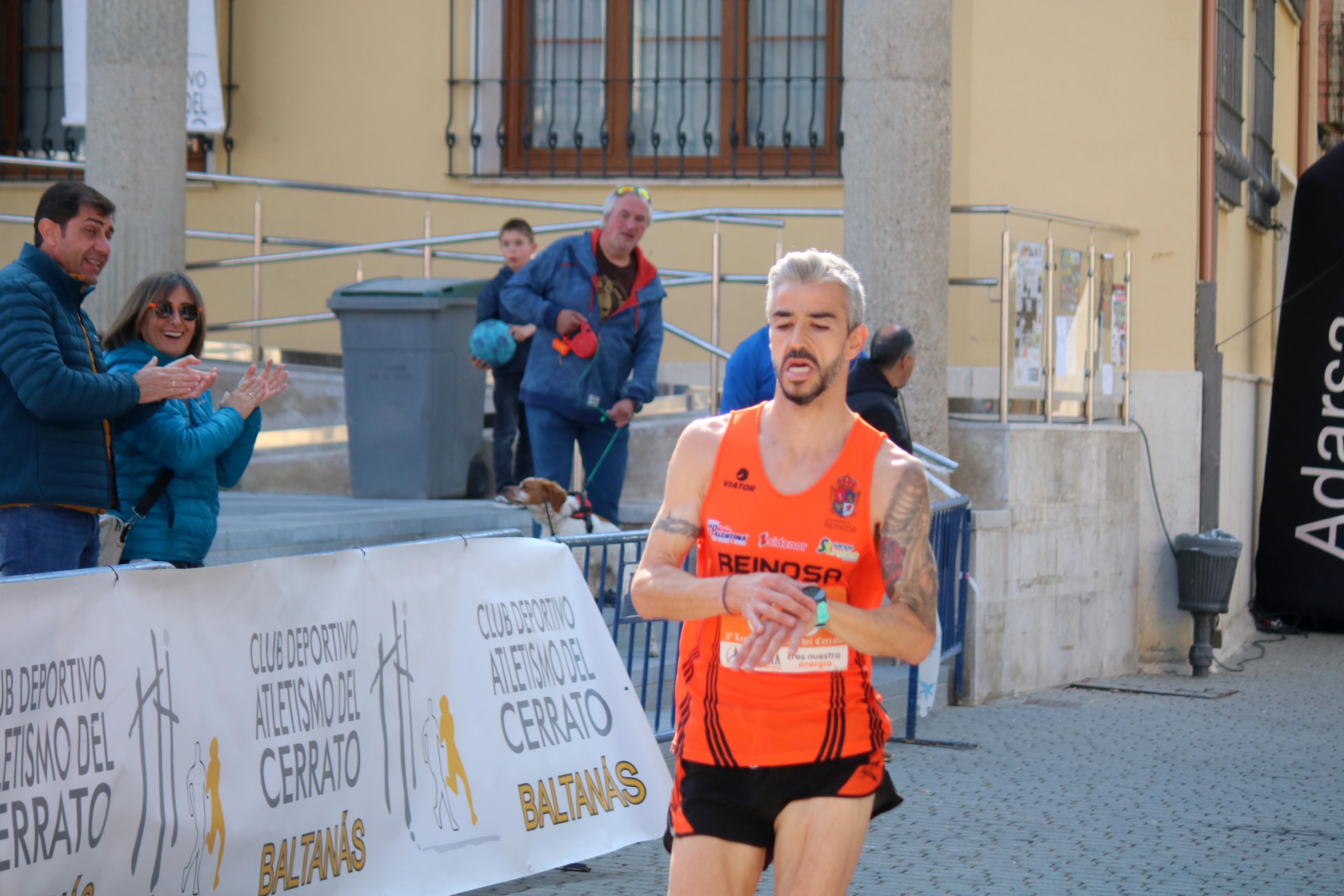 Pablo Marcos y Alicia Diago, vencedores de la IV Legua Castellana del Cerrato