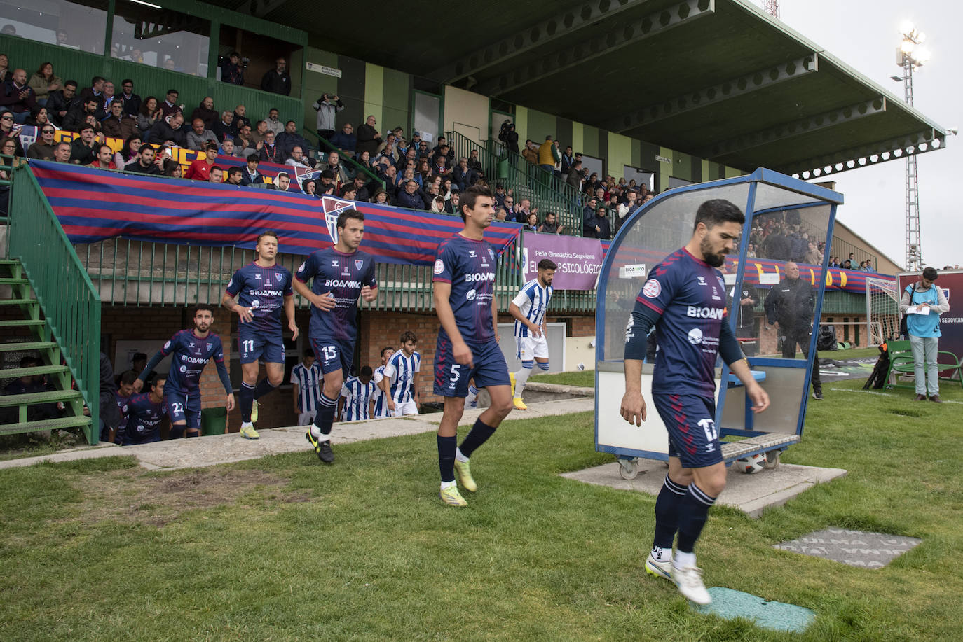 Empate sin goles entre Segoviana y Recreativo