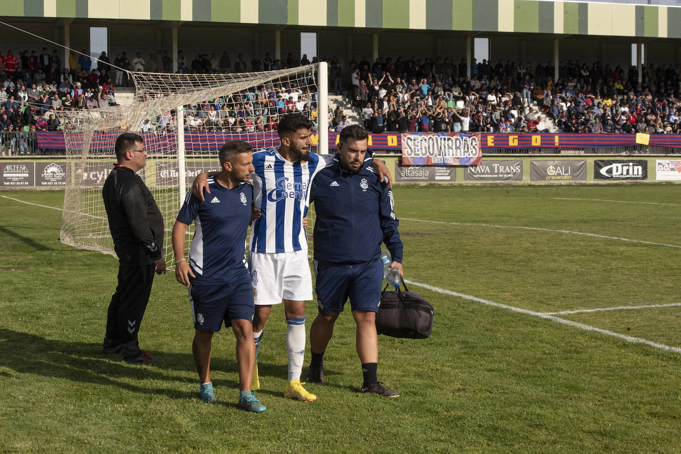 Empate sin goles entre Segoviana y Recreativo