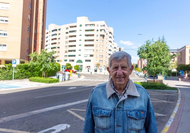 Juan José Álvarez, de la asociación vecinal Ciudad Parquesol.