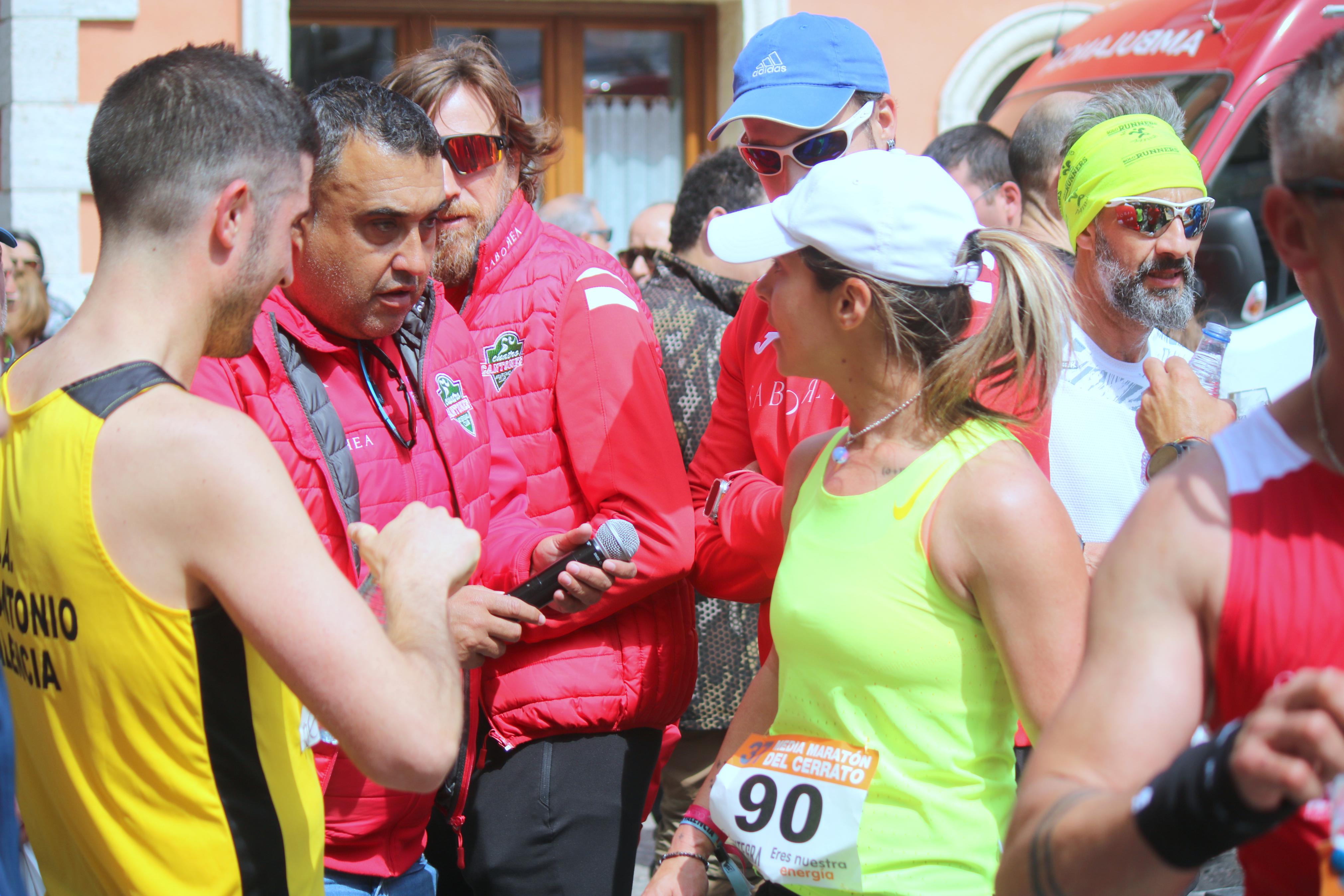 Javier Sangrador y Marta Medina reinan en la XXXVII Media Maratón del Cerrato