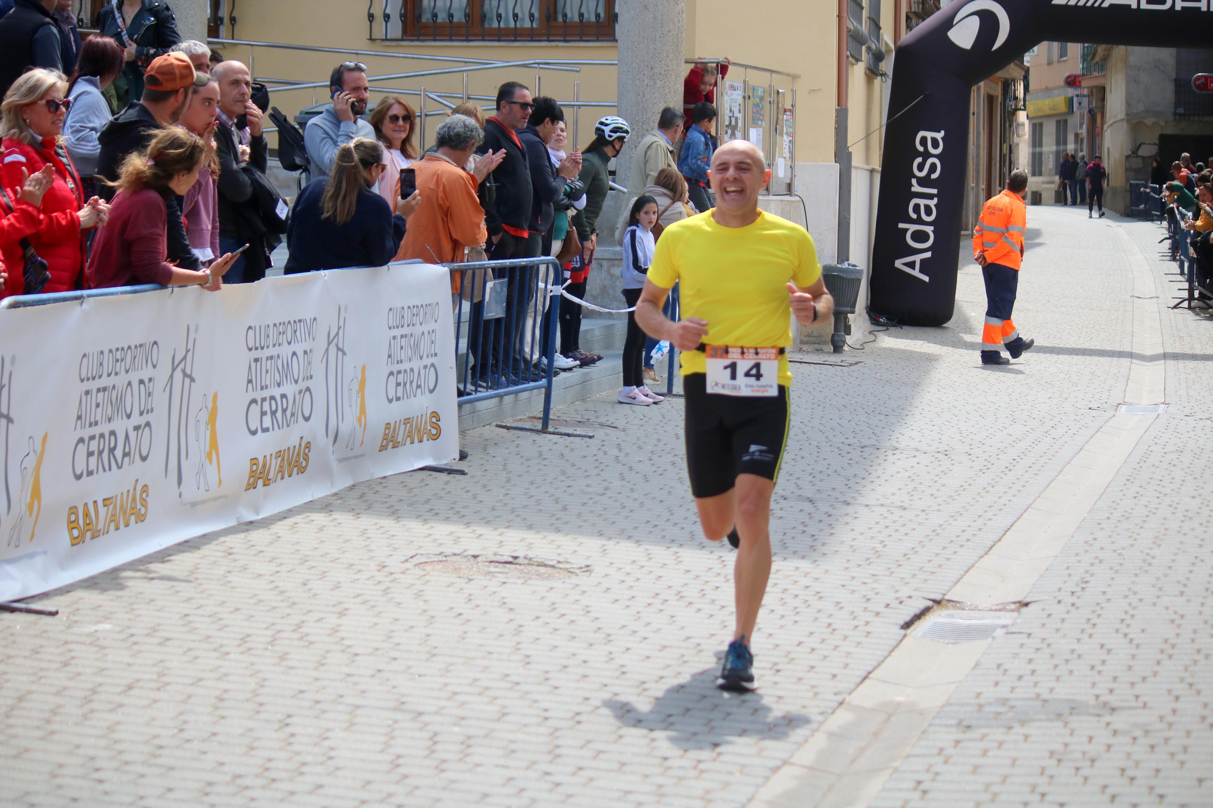 Javier Sangrador y Marta Medina reinan en la XXXVII Media Maratón del Cerrato