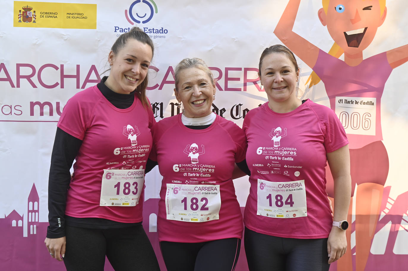 La VI Marcha y Carrera de las Mujeres toma Valladolid (I)