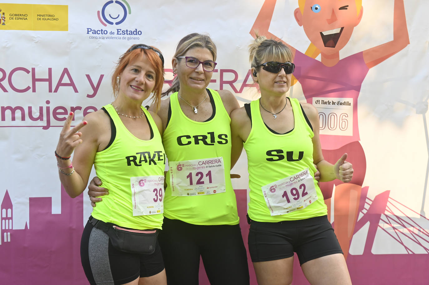 La VI Marcha y Carrera de las Mujeres toma Valladolid (I)