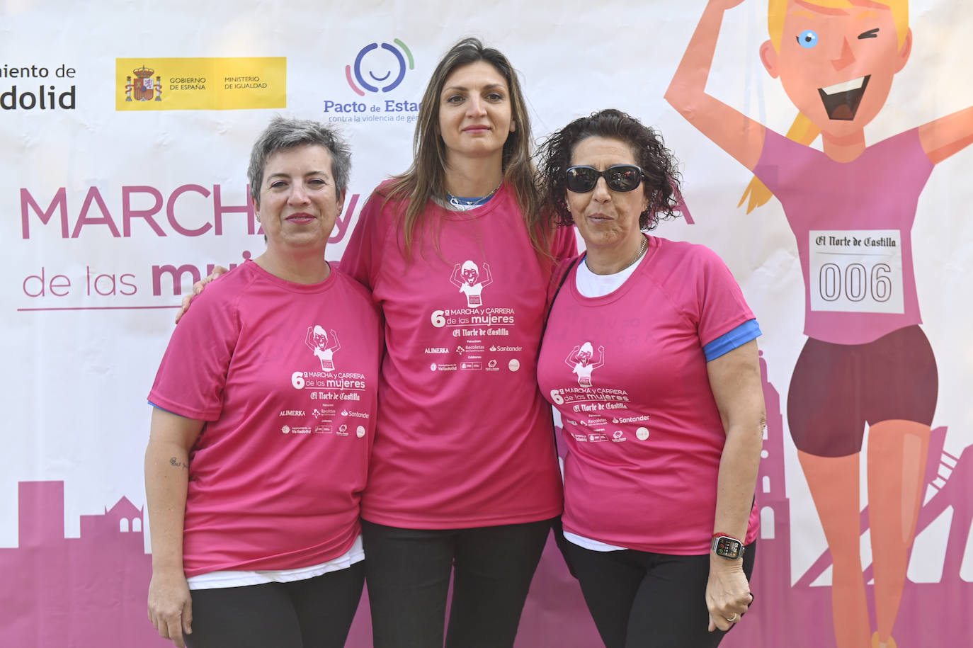 La VI Marcha y Carrera de las Mujeres toma Valladolid (I)