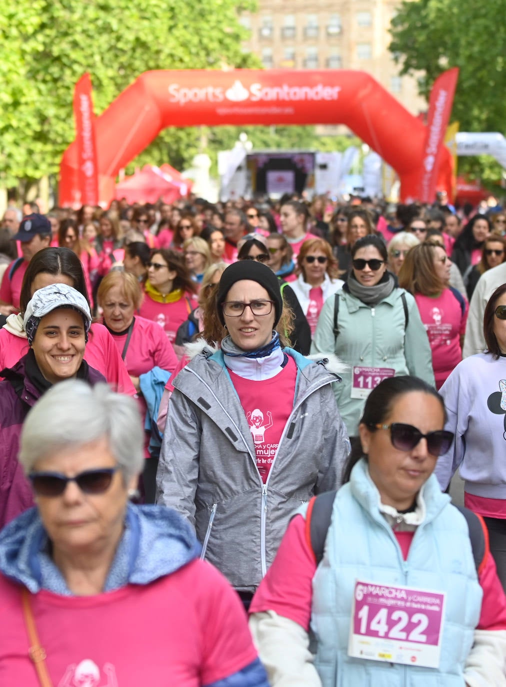 La VI Marcha y Carrera de las Mujeres toma Valladolid (y II)