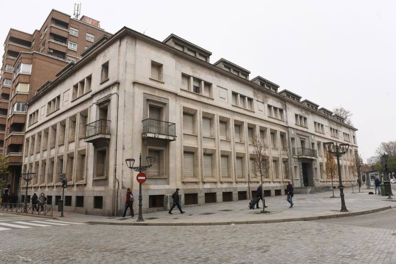 Colegio el Salvador en la plaza San Pablo donde finalizará la protesta
