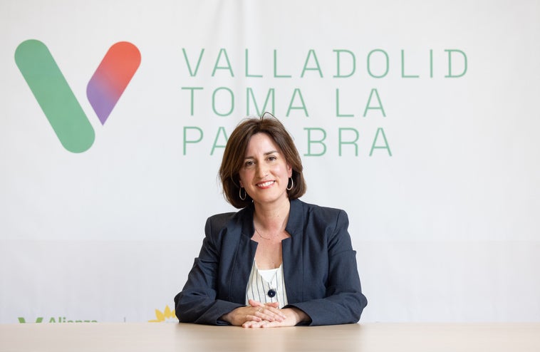 María Sánchez, candidata de Valladolid Toma la Palabra a la Alcaldía.