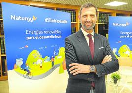 El delegado de Desarrollo de Proyectos Renovables de Naturgy en Castilla y León, David Muñoz.