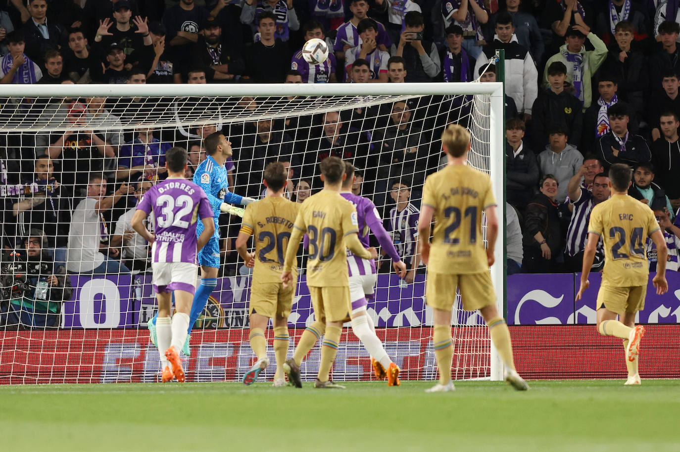 Las mejores imágenes del Real Valladolid - FC Barcelona