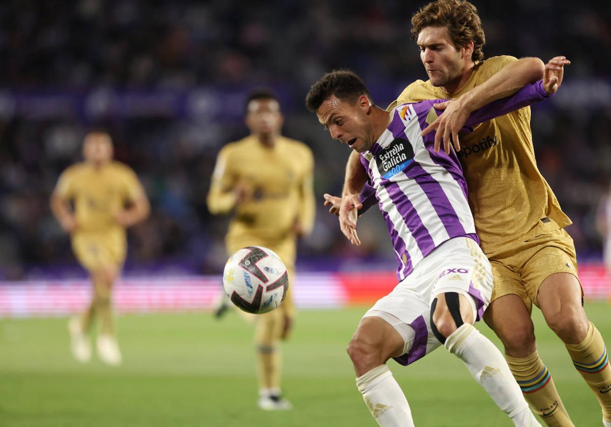 Las mejores imágenes del Real Valladolid - FC Barcelona