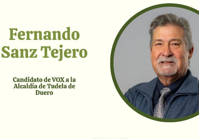 Fernando Sanz, candidato a la alcaldía por Vox