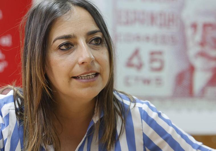 Miriam Andrés, candidata del PSOE en Palencia.